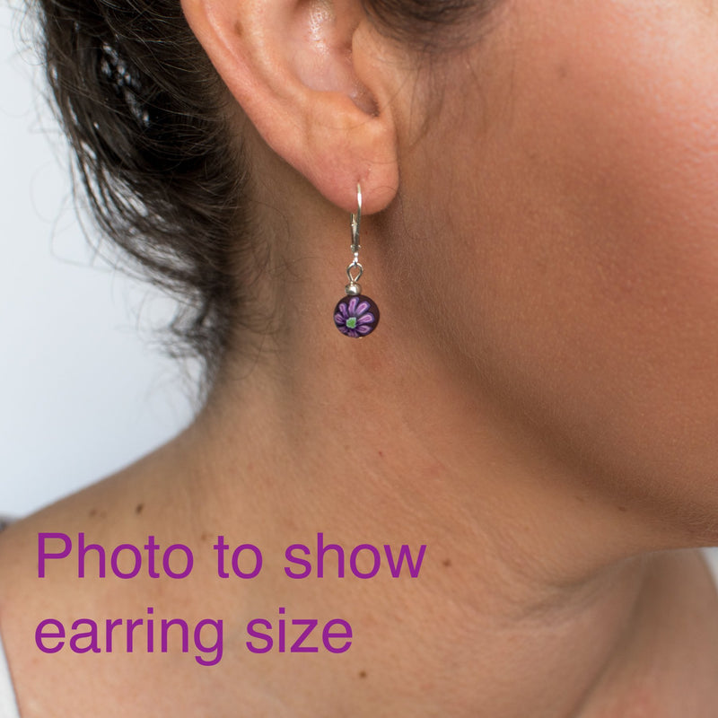 Sleigh Ride Small Bead Earrings