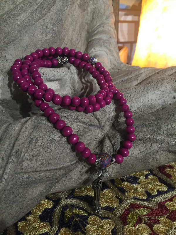 Mala Prayer Beads: To have a stable relationship. - Intention Beads | Astrology | Talisman