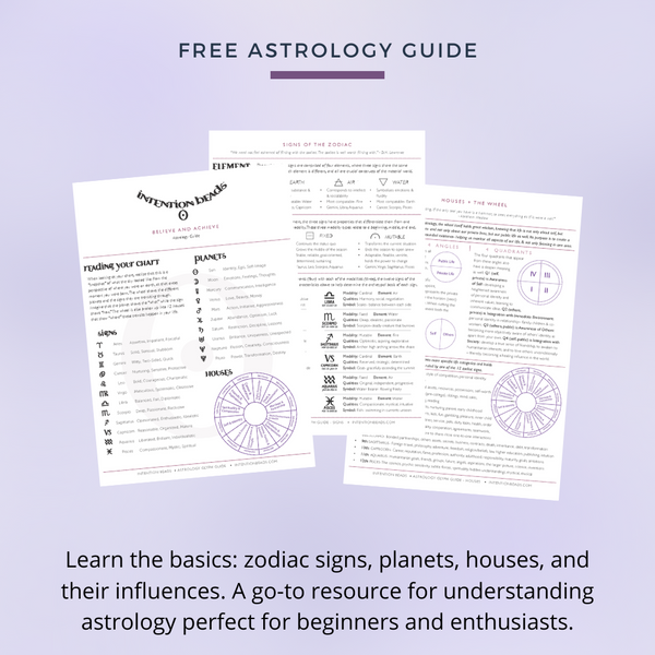 horoscope　おまとめ FREE Astrology Guide – Intention Beads
