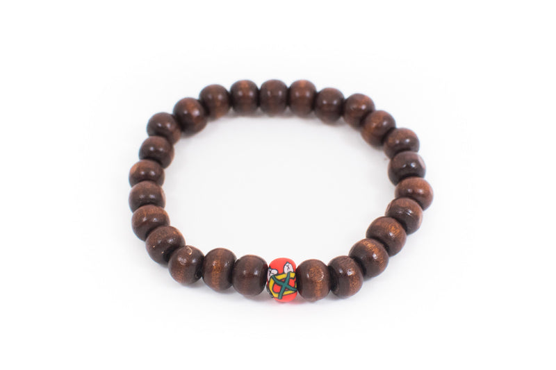 Blackhawks Wood Bracelets - Intention Beads | Astrology | Talisman
