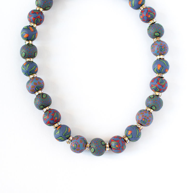 Tula Jumbo Bead Crystal Necklace