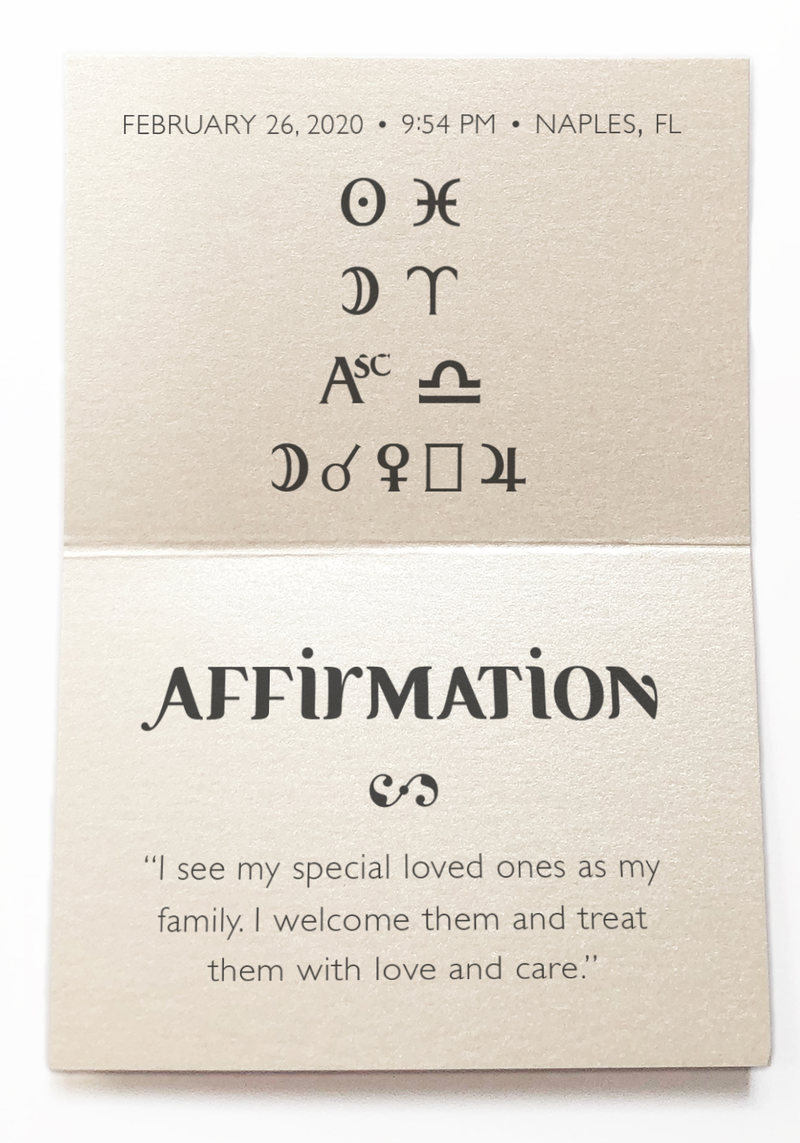 To include all important relationships as family members. - Intention Beads | Astrology | Talisman