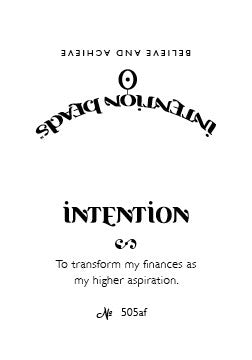 Intention Bracelet: To Transform My Finances as My Higher Aspiration - Intention Beads | Astrology | Talisman