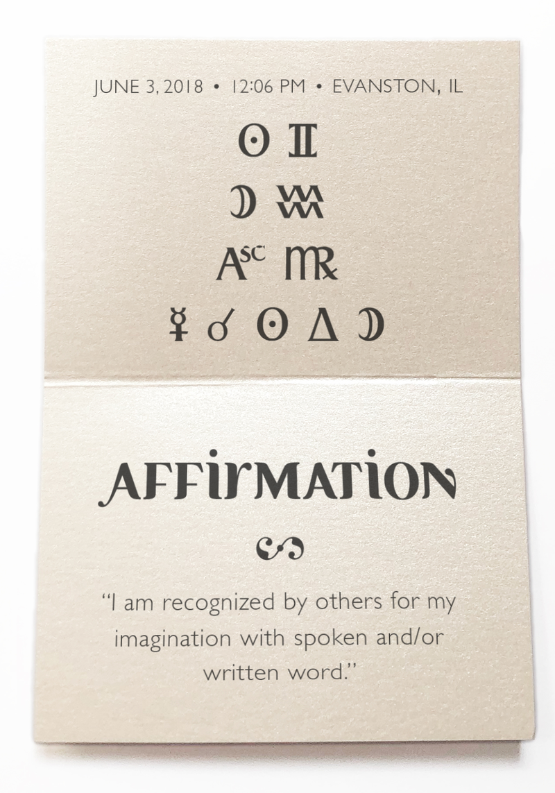 To enhance the art of storytelling and entertainment. - Intention Beads | Astrology | Talisman