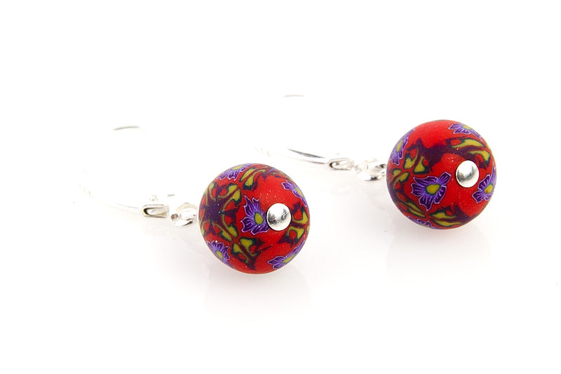 Multi Fall Small Bead All Clay Earrings - Intention Beads | Astrology | Talisman