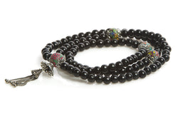 Mala Prayer Beads: To Be Courageous and Alive - Intention Beads | Astrology | Talisman