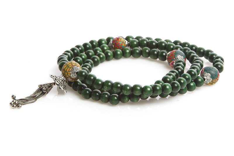 Mala Prayer Beads: To Think and Act with the Phrase “I Can Do This” - Intention Beads | Astrology | Talisman