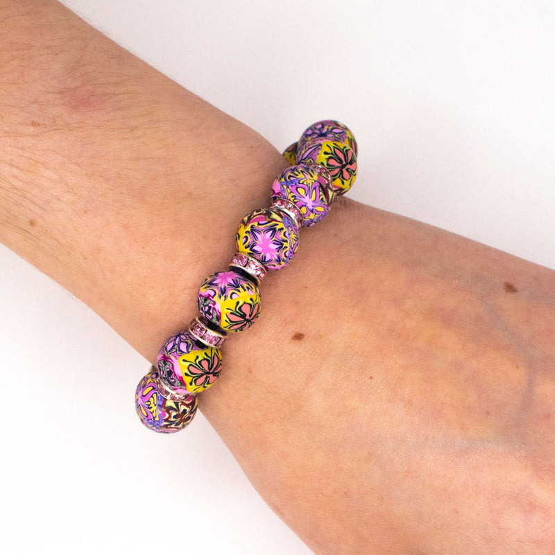 Shop Genuine Amethyst Rose Quartz Bracelet Online - Talk To Crystals