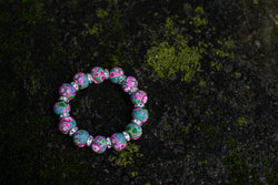 Susanti Large Bead Swarovski Crystal Bracelet - Intention Beads | Astrology | Talisman