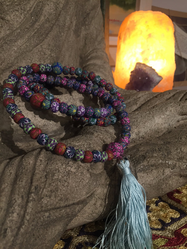 New Moon Mala: To do serious interior work in pursuit of spiritual goals. - Intention Beads | Astrology | Talisman