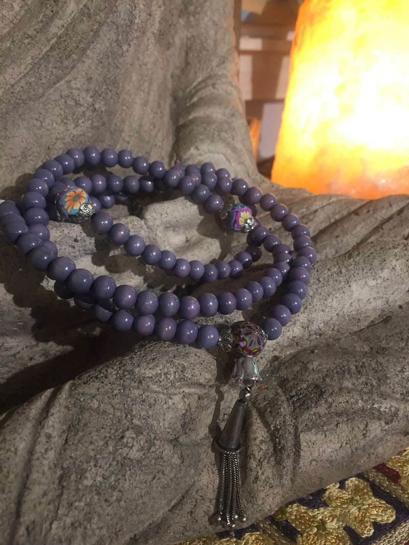 Mala Prayer Beads: To display positivity and to see the big picture. - Intention Beads | Astrology | Talisman