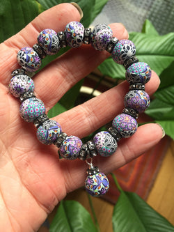 Intention Bracelet: To merge rational mind with intuition - Intention Beads | Astrology | Talisman